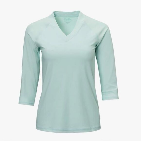 UV SKINZ V-Neck Sun & Swim Shirt UPF 50 - Picture 1 of 7